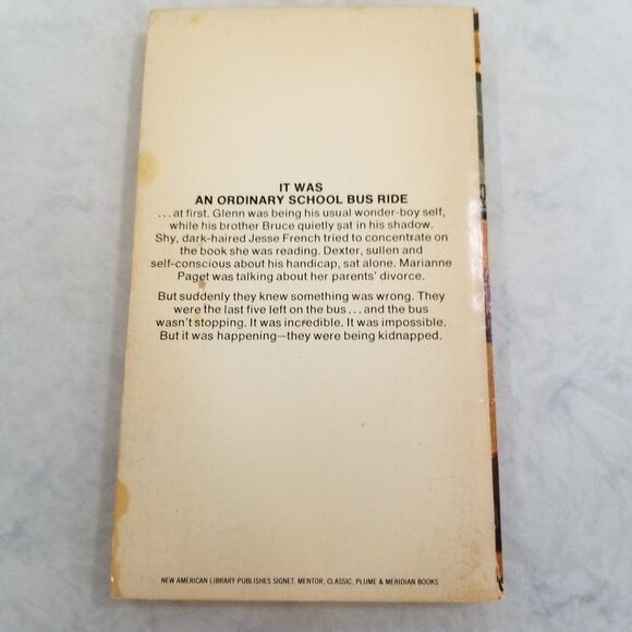 Five were missing (Formerly Ransom) paperback book by Lois Duncan first printing - Picture 2 of 8